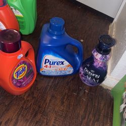 Tide, Purex, Downy 