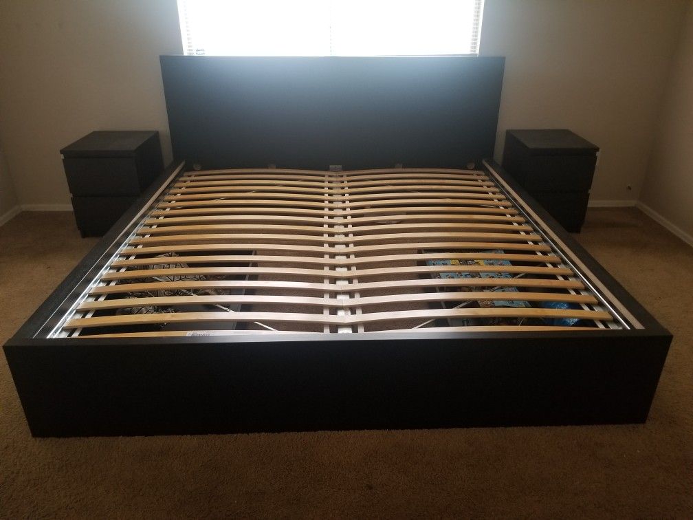 King IKEA bed frame