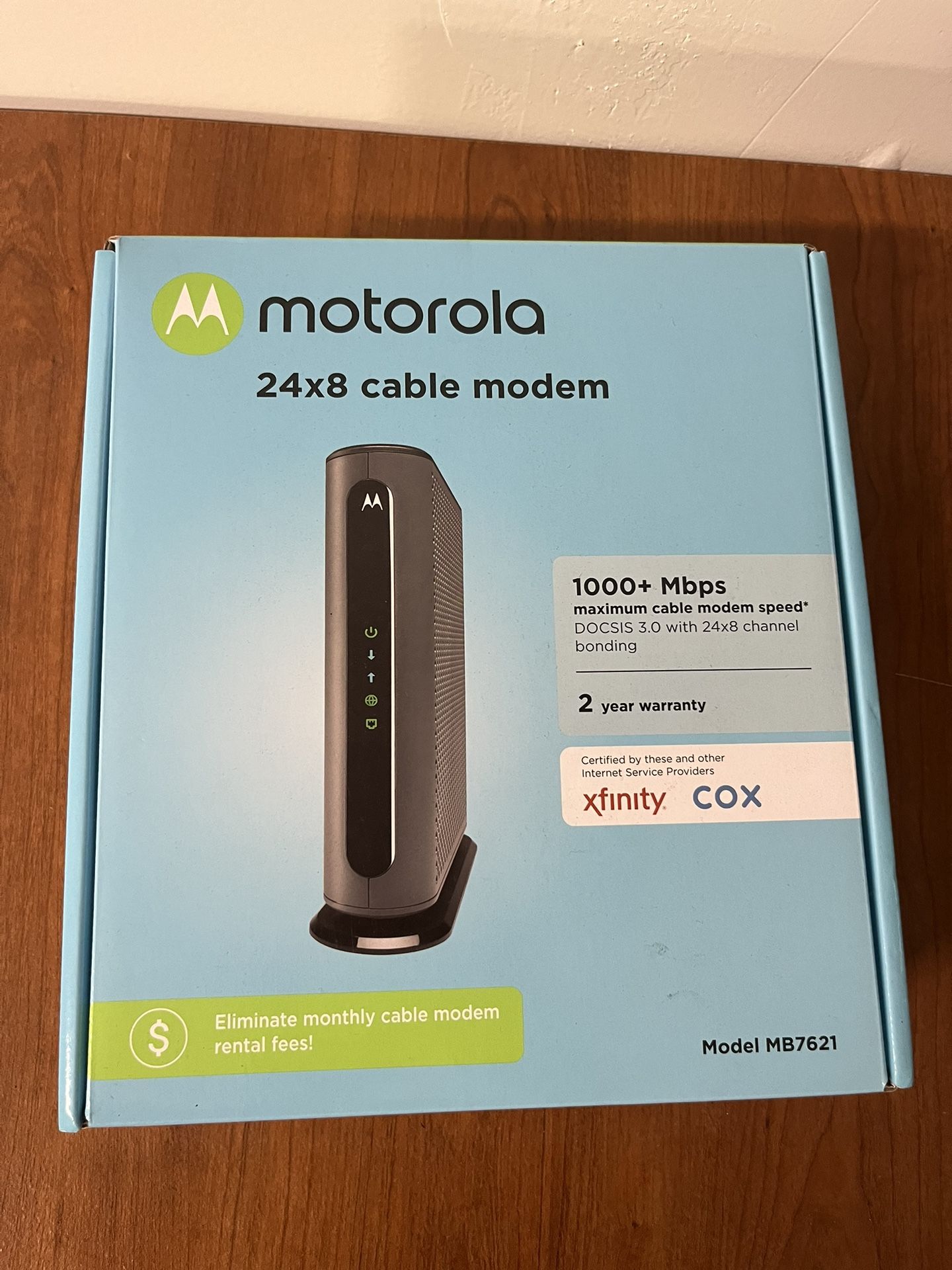 Motorola Cable Modem 1000 Mbps