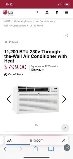 LG Air Conditioner With Heat