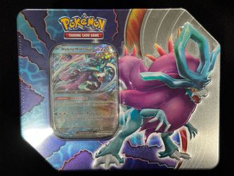 Pokémon TCG Walking Wake ex Tin Factory Sealed New Large Collector Tin