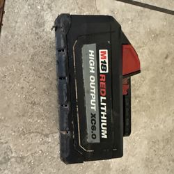 Milwaukee M18 high output 6.0