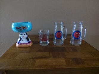 4 Different Drink Glasses (Read Description)