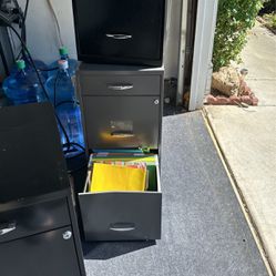 3 File Cabinets For $50
