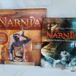 NARNIA BOOK on CD w/movie book