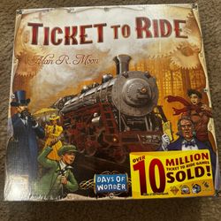 New Ticket To Ride Board Game 