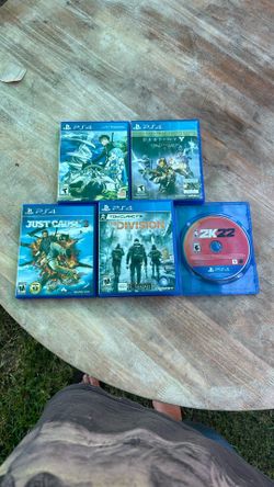 PS4 Games $15 To $20 Each 
