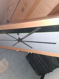 NEW HIG VELOCITY CEILING FAN  10 FT $ 250 ea.