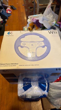 Nintendo wii Logitech steering wheel