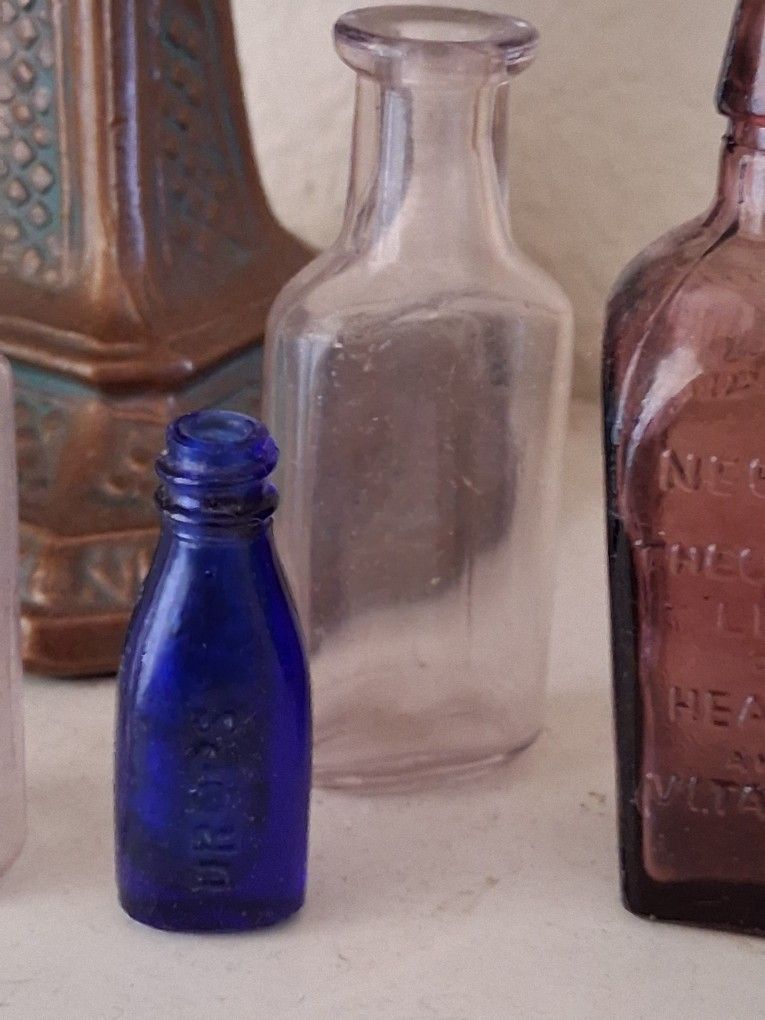 Vintage Miniture Bottles
