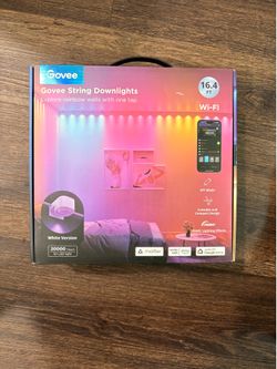 Govee RGBIC String Downlights, Smart LED String Lights Works with Alexa, 16.4 Ft