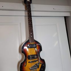 Teisco 1960s Era Made In Japan Baritone Electric Guitar 