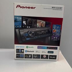 Pioneer Single Din Radio With Bluetooth Brand New 