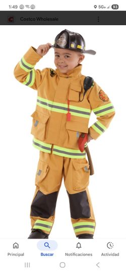 Disfraz De Bombero Para Niño