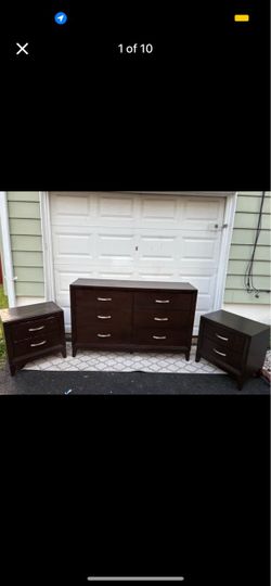 Dresser and Nightstands