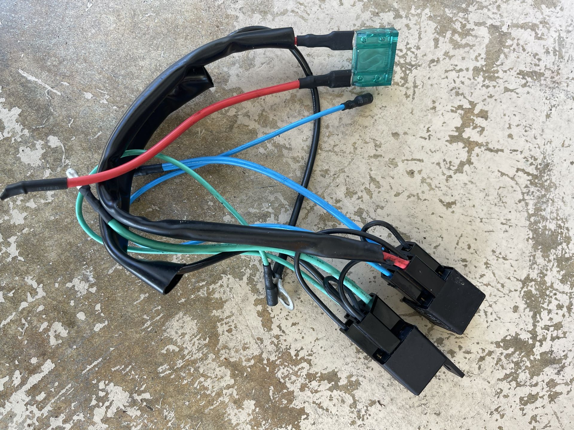 Mercury Boat Motor Trim Harness Relays