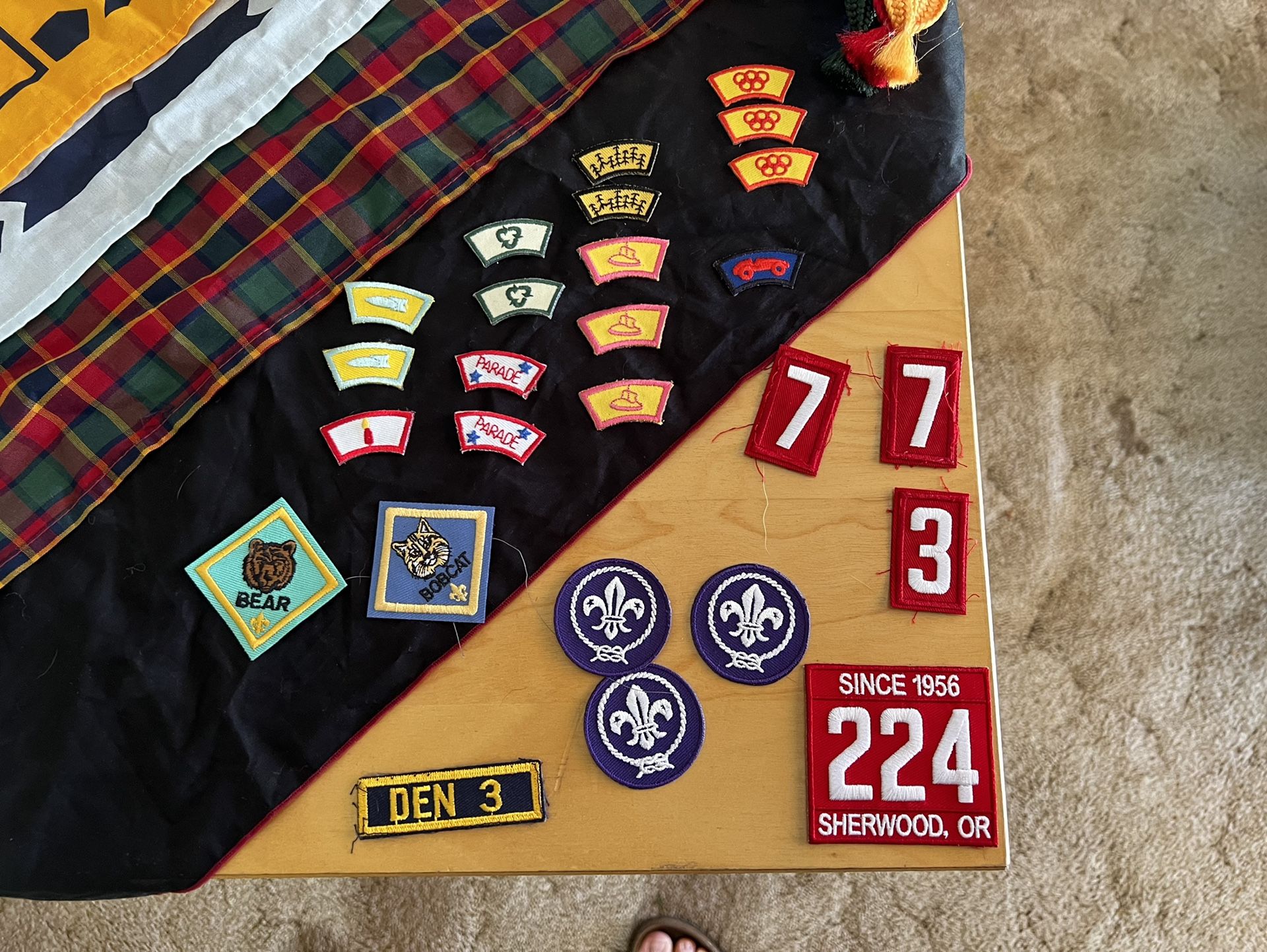 Boy Scout/Cub Scout Uniforms And Extras