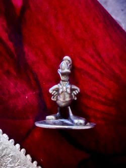 150 gram Silver Donald Duck Miniature Statue
