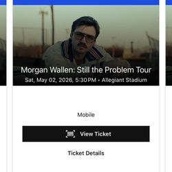 Morgan Wallen Tickets 
