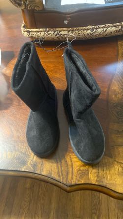 koolaburra by ugg Boots Size 9 Black Style 1017090 EUC Mid Calf