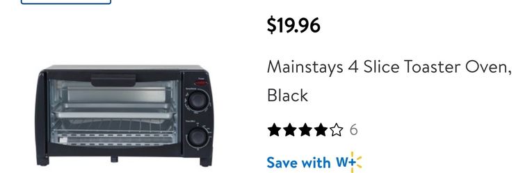 Walmart Intertek Toaster 