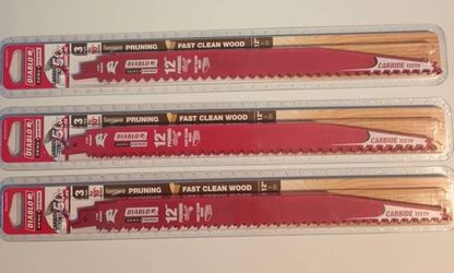 12" Demo Demon Carbide Teeth Reciprocating Saw Blades-SAWZALL BLADES - $20 (Harahan)
