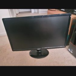 Lenovo Desktop Computer  & Flat screen Monitor