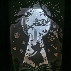 Alice In Wonderland Light Box