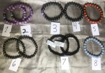 Gemstone bracelets