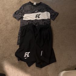 Nike FC Jersey With 2 Pairs Of Nike FC Shorts