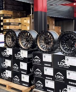 17” 17x9 LOCK OFF-ROAD WHEELS RIMS SET OF (4) $999 WE FINANCE NO CREDIT OK