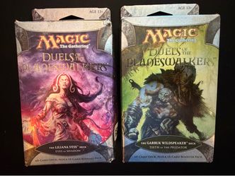 MTG Magic The Gathering - Duels Of The Planeswalkers Sealed Decks