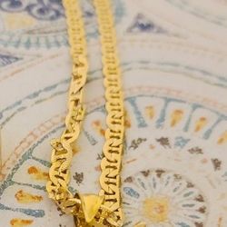 14k Gold Chain With Crucifix Cross