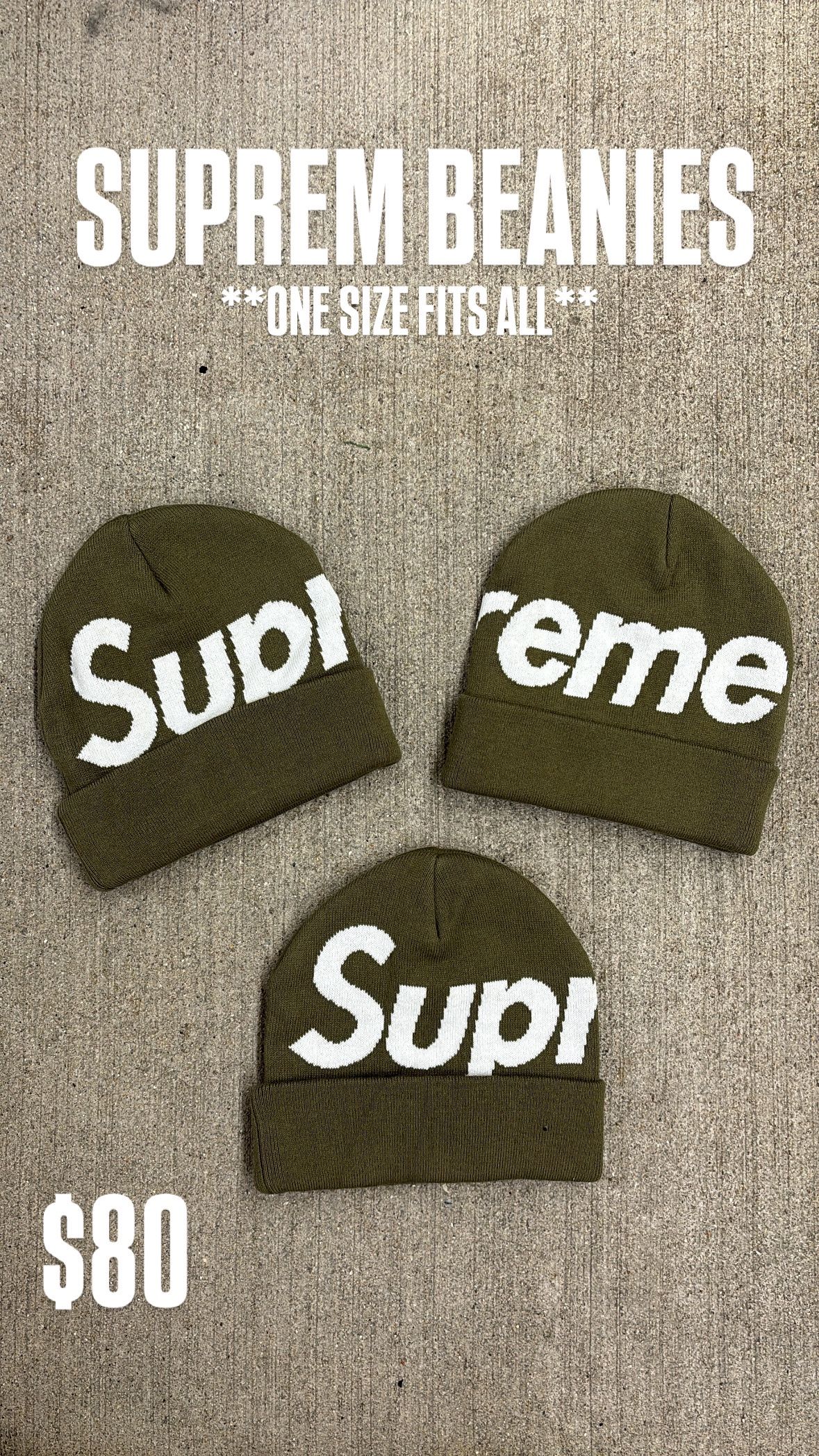 supreme beanie