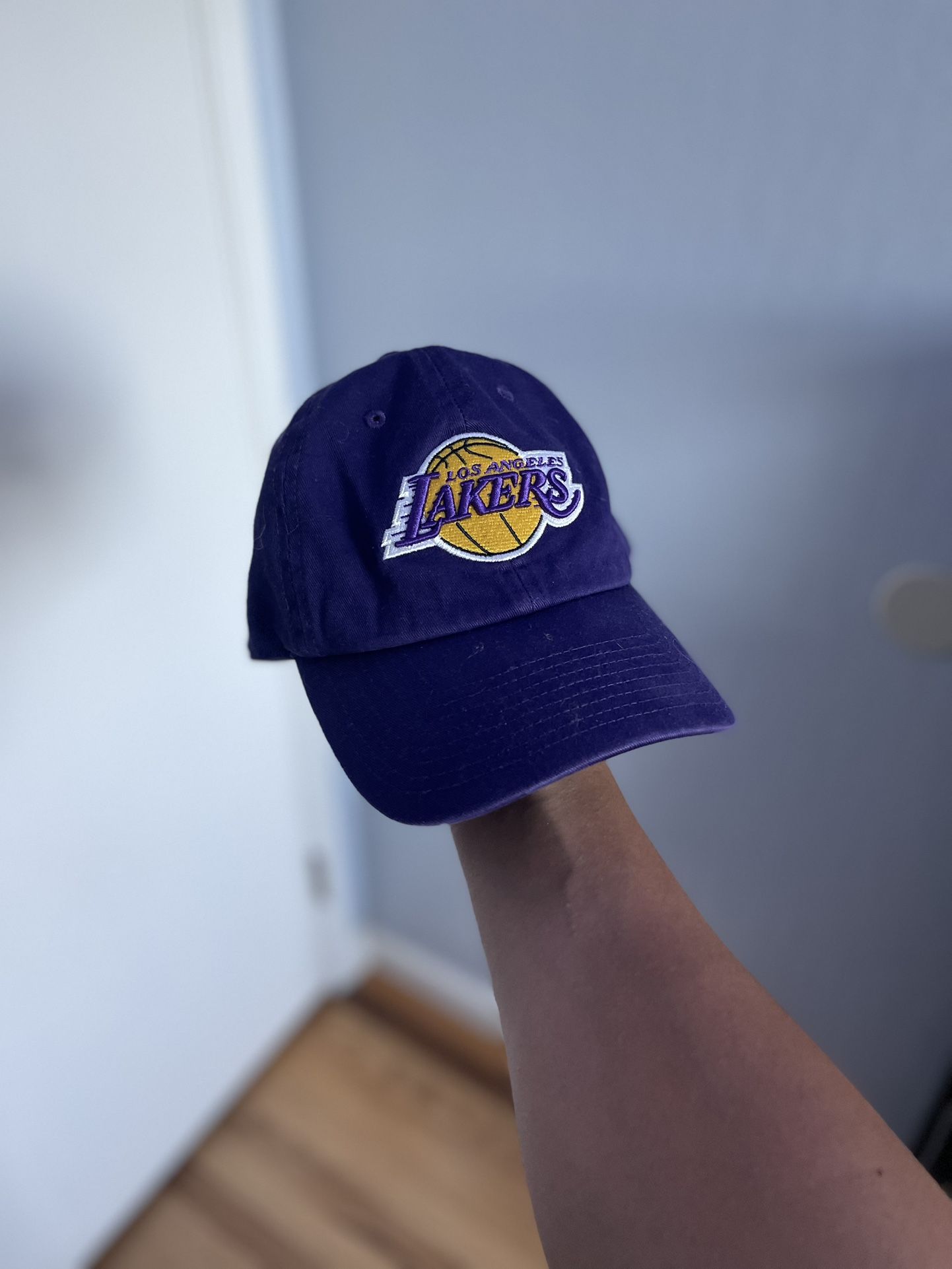 Purple Los Angeles Lakers Basketball Hat
