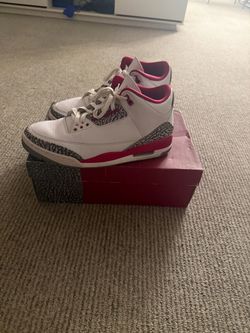 Jordan 3 Cardinal Red
