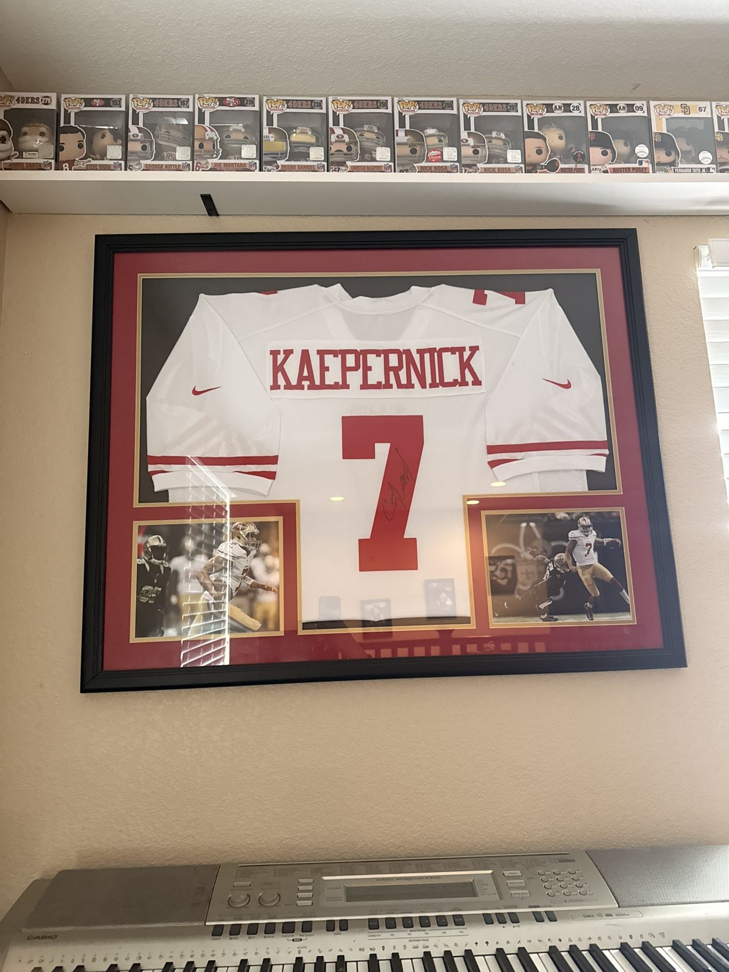 Kaepernick Framed Jersey