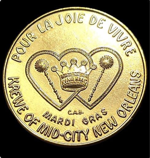 mardi gras coin 1975
