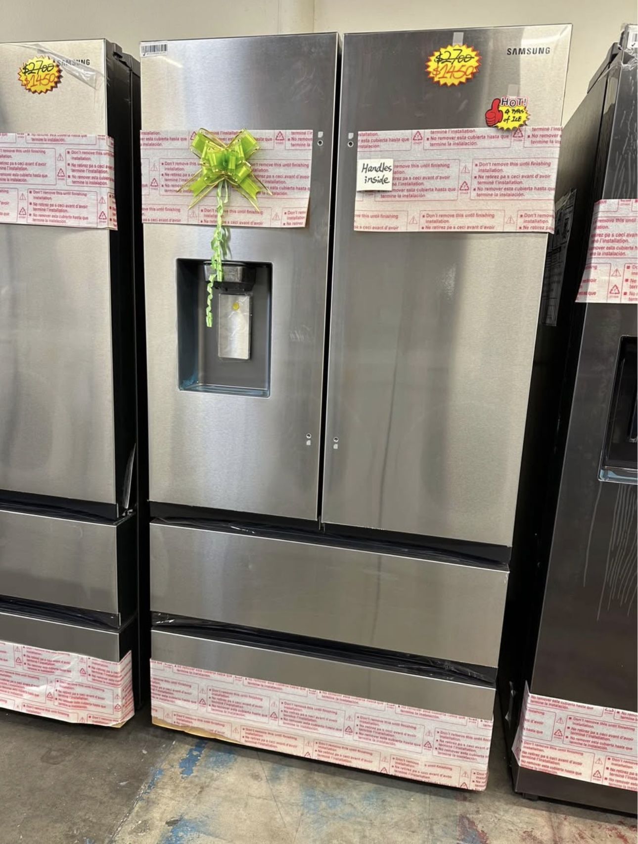 30 cu. ft. Mega Capacity 4-Door French Door Refrigerator