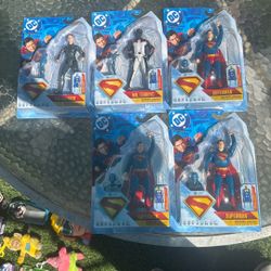 Superman DC Figures lot Of 5