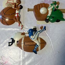 Vintage Sports Wallhanging Plaques