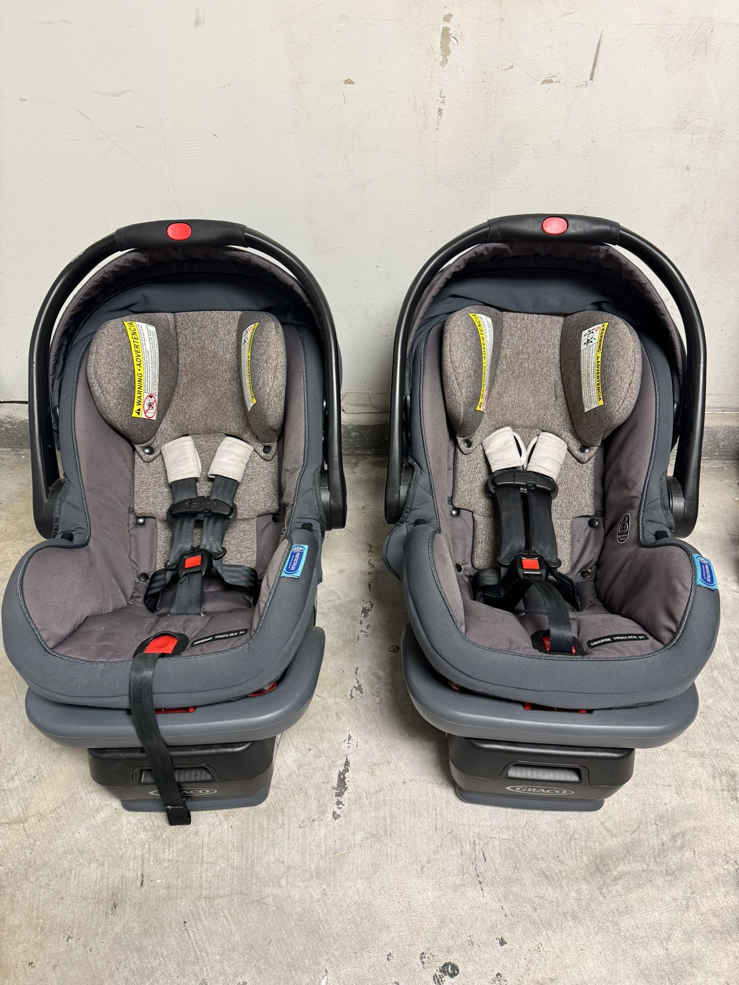 Graco SnugRide SnugLock 35 Platinum XT Infant Car Seat (x2)
