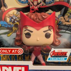 New POP! Funko  Avengers Marvel Cosmic Cover Scarlet Witch #37 Vinyl Collection 