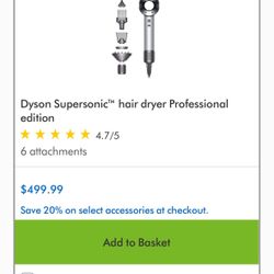 Brand New Dyson Blow dryer 