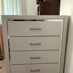 White Pre-teen/Teen  Bedroom Dresser 