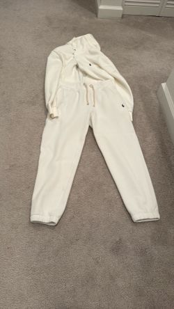 Polo Ralph Lauren White Zip-Up & Pants