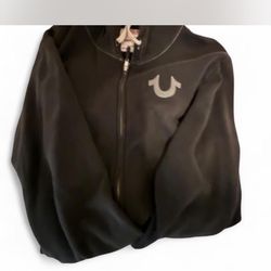 True Religion Buddha Zip Up Hoodie