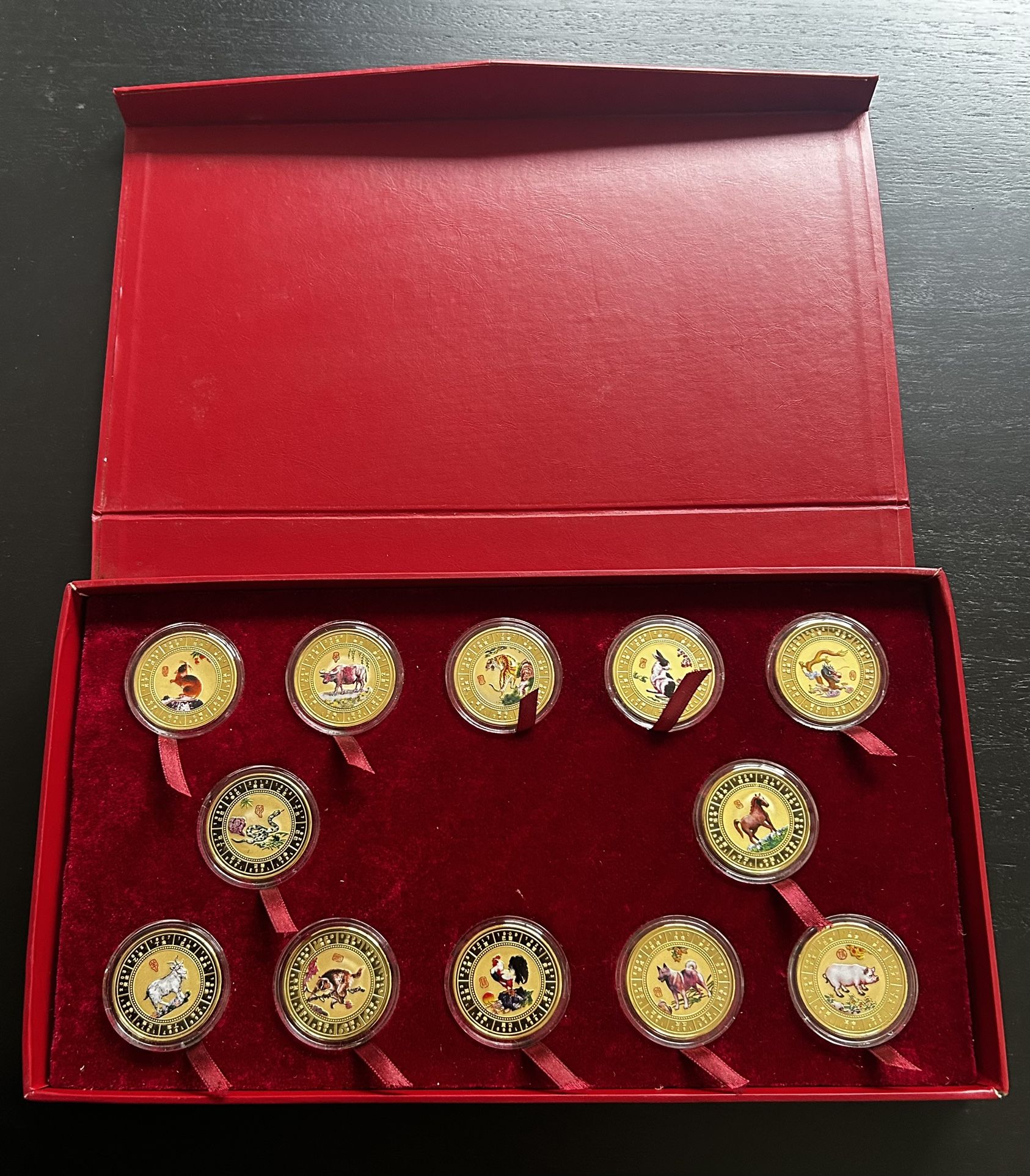 Chinese Zodiac Commemorative Medal Set