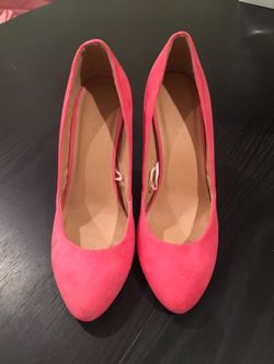 Pink High Heel Shoes