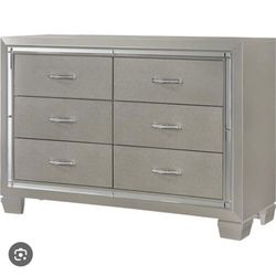 Silver Dresser  Mirror